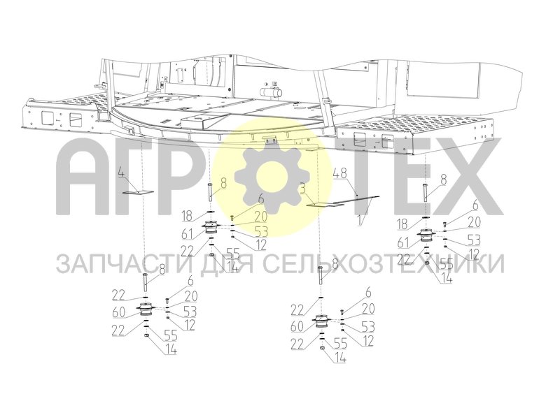 Установка опор (МРУ-2.00.180) (№20 на схеме)